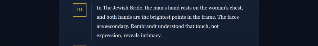 Instruction: Look at the hands