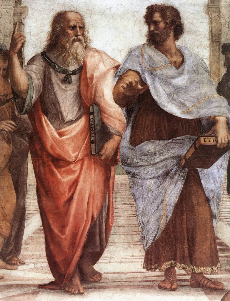 Plato and Aristotle - The School of Athens by Raphael